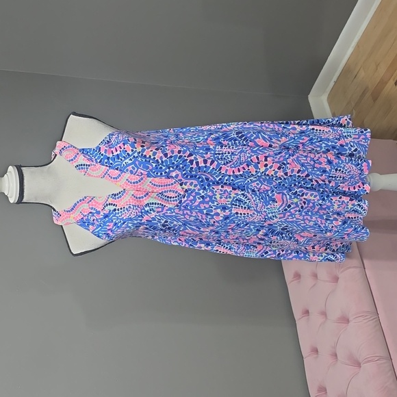 HTF Lilly Pulitzer💜 - Achelle Dress xs - Picture 1 of 7